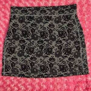 Aeropostale Black Mini Pencil Skirt for Cocktail